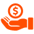 Dollar Hand Icon
