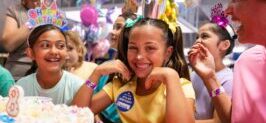 Kid birthday party at Sky Zone
